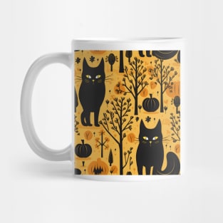 Halloween Decorations 11 - Black Cats Mug